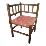 Corner armchair, fireside