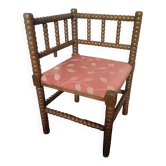 Corner armchair, fireside