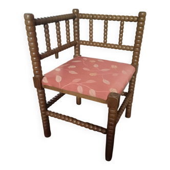 Corner armchair, fireside