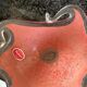 Rare Coupe Vide-Poche Vintage Murano Corail "Space Age" – Étiquette d’