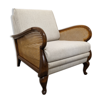 Vintage canned armchair