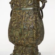 Billy Haines style table lamp in patinated bronze "verdigris" 1960s