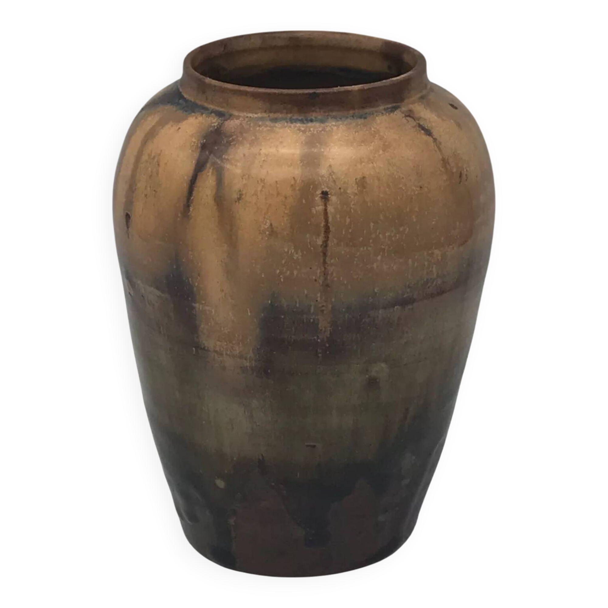 Stoneware VASE signed Thomas CARTIER, Saint Amand en Puisaye, 1918, Art Nouveau