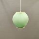 Lampe suspendue plissée danoise, Pearl Shade, produite par Hoyrup Light et conçue par Lars E Schiøler