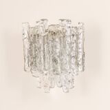 Pair of large Kalmar Murano wall sconces, Austria, 1960s.