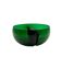 Mid-century green glass vase,  Italy 1960s