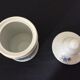 Pot with porcelain lid of the Lys Royal Limoges