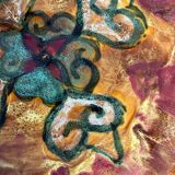 Bowl, ceramic plate by Yvon Roy, 1960s