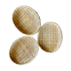 Three trundle baskets