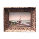 Tableau XIXème "Marine bretonne"