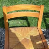 Set of 3 chairs from Regain in solid elm.