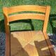 Set of 3 chairs from Regain in solid elm.