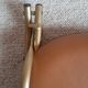 Chaise pliante structure tube et simili cuir