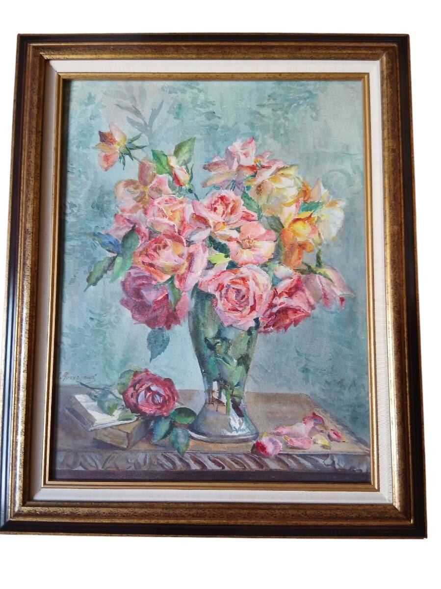 The bouquet of roses