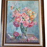 The bouquet of roses