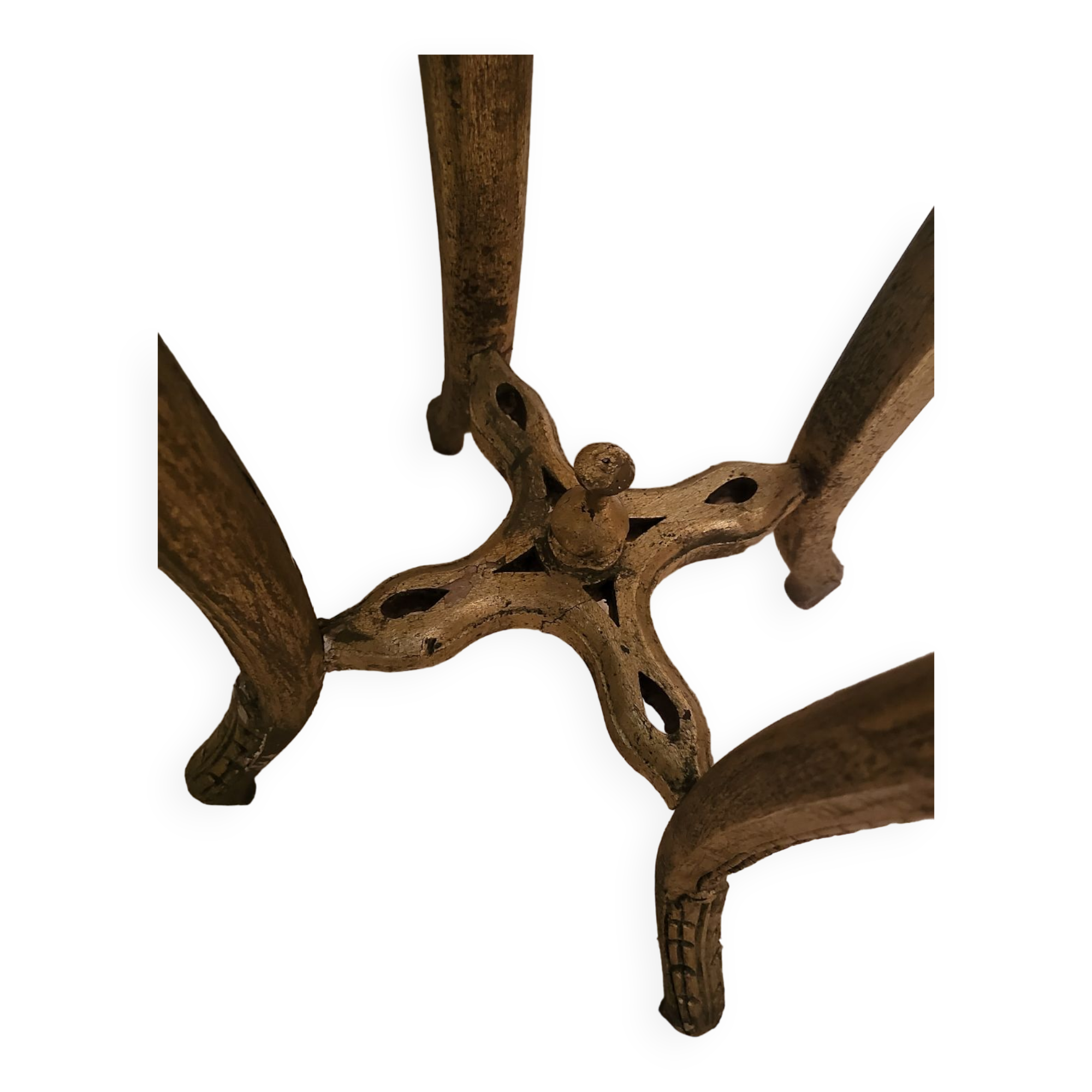Gilded wood harness