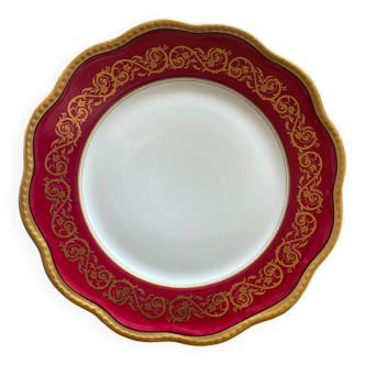 Assiette porcelaine d art Rene Claire