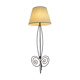 Lampadaire pescatore en fer forgé des années 80