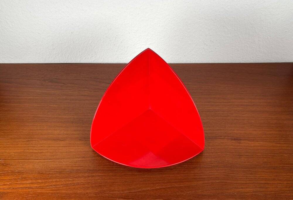 Pair of bookends model 4909 Italian space age mid-century by Giotto Stoppino for Kartell, 1960, set of 3