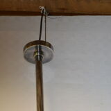 Lustre de billard en laiton chromé