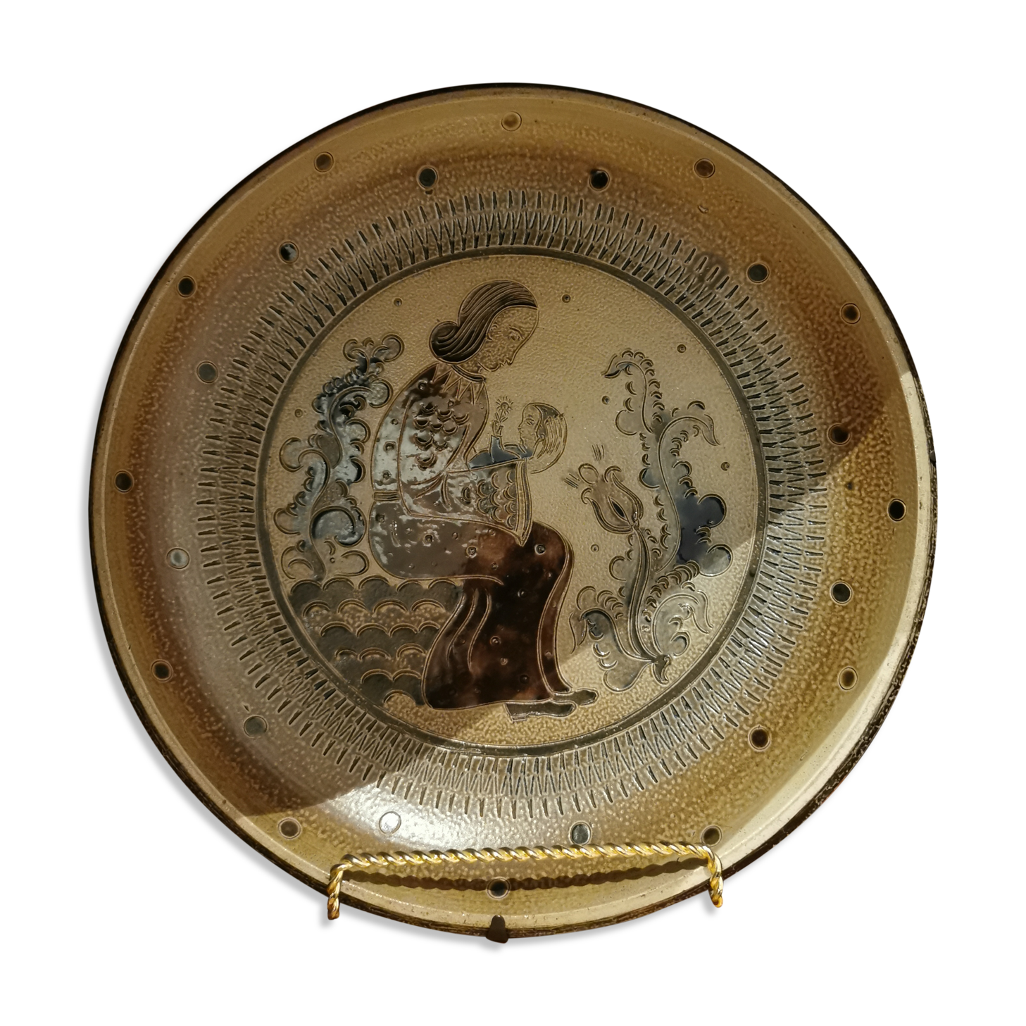 Plat de décoration