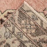 3x12 Pale Red Wool Vintage Persian Runner Rug, 86x379Cm SK 5457