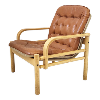 Fauteuil scandinave vintage 1960