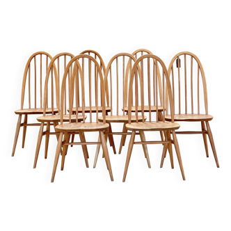 Chaises de salle à manger Ercol en orme