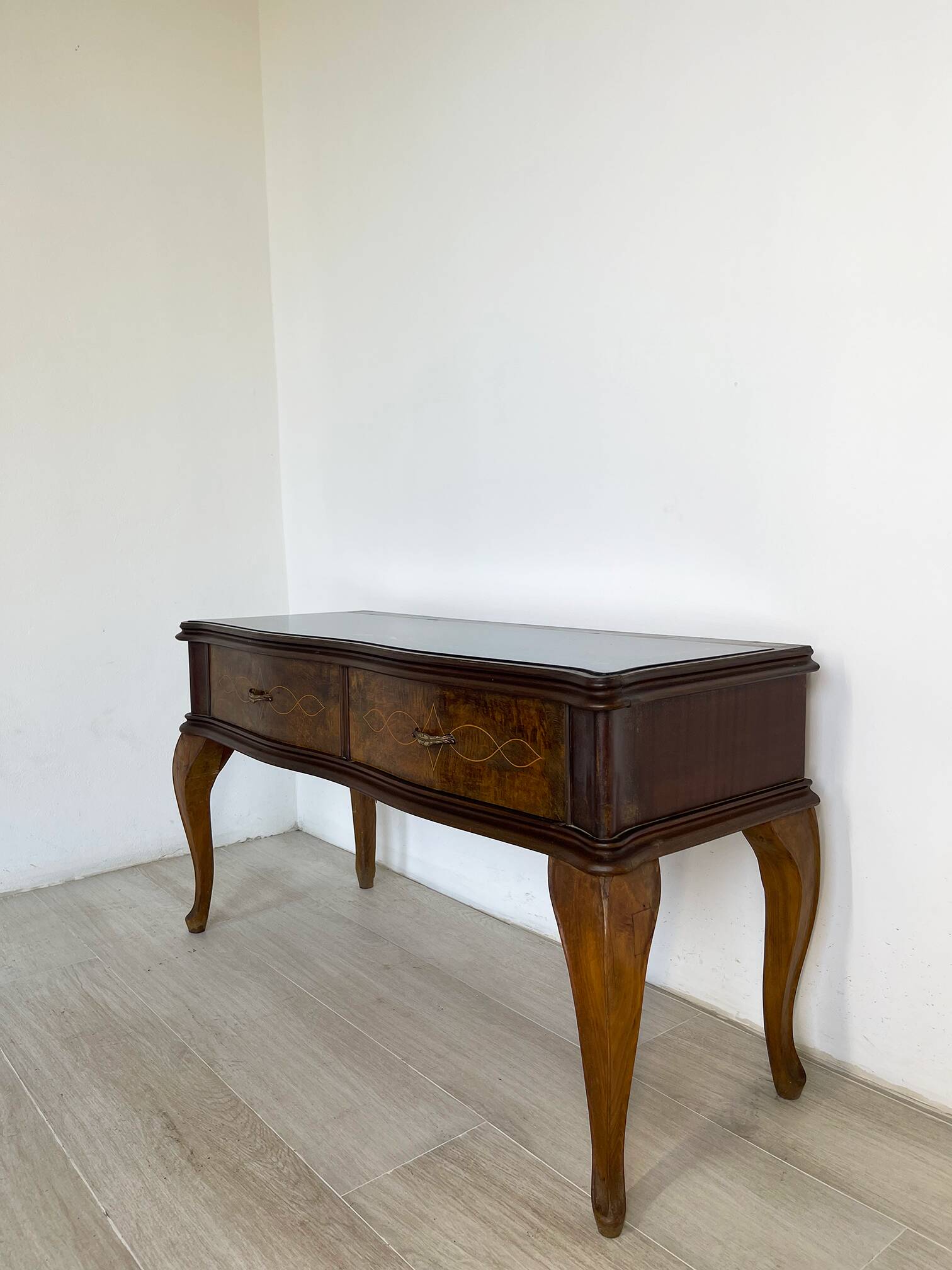 Console italienne/table pétinuse des années 1950