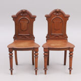 Paire de chaise du 19e siècle Renaissance