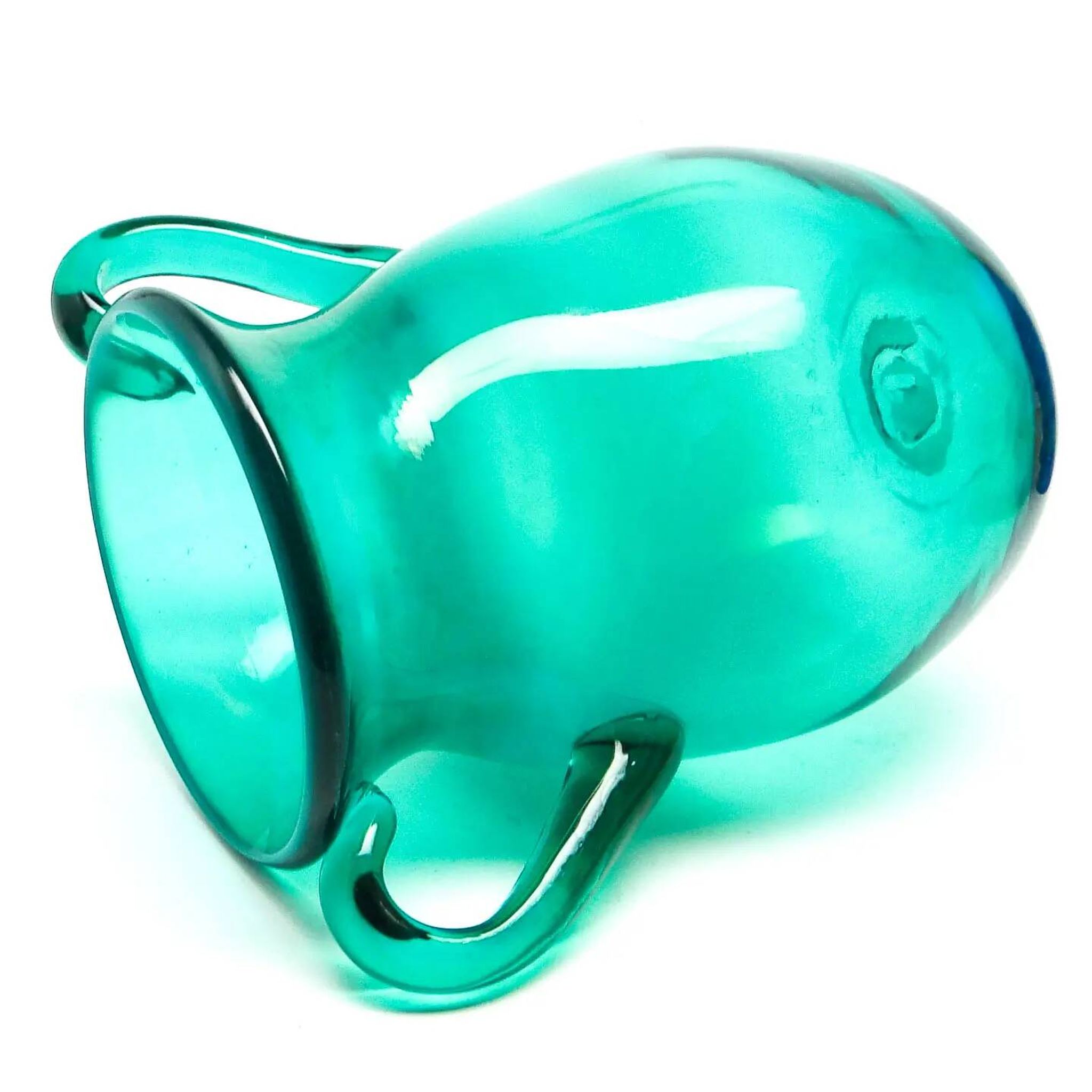 Postmodern vase, designed by J. Słuczan-Orkusz, Kraków Glass Institute, Poland, 1970s