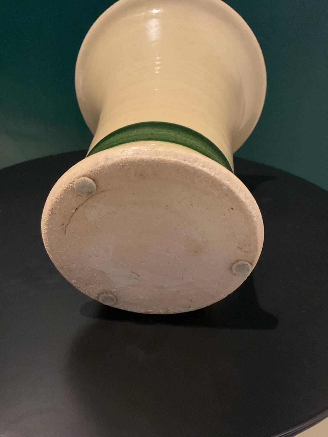 Vintage trumpet vase from the 80s