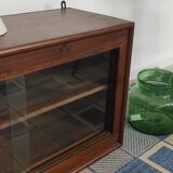 Small display case or glass wall shelf