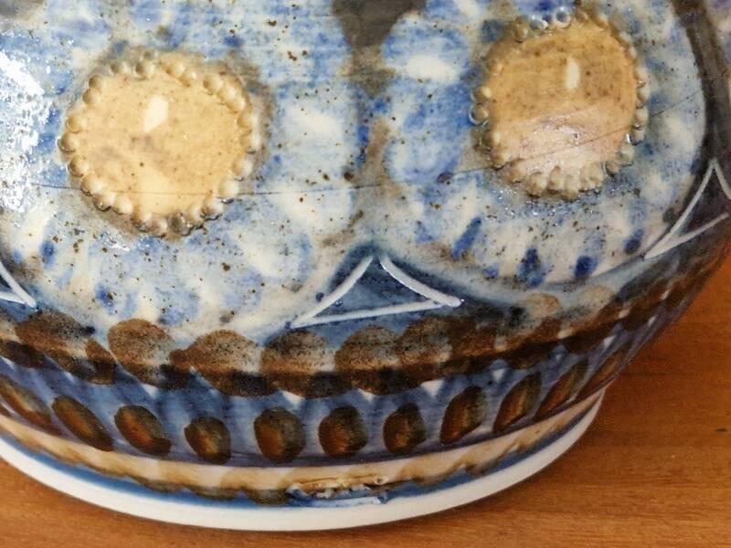 Jean Claude Courjault (Born in 1940) - Ceramic vase, unique piece