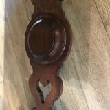English mahogany console