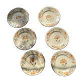 Vintage Sarreguemines dessert plates