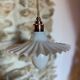 Upcycled vintage pendant light
