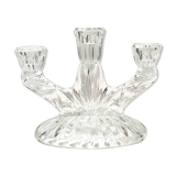 Glass candlestick