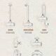 URSULE - White terracotta - Pendant light