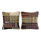 Set of 2 vintage kilim cushion covers 51x51 cm