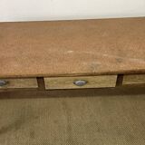 Vintage 3 Drawer Farmhouse Table