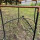4 Metal and rattan bistro chairs for brewery, beer, café and terrace