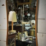 Wall mirror "curves" art deco 1930 - 59x98cm