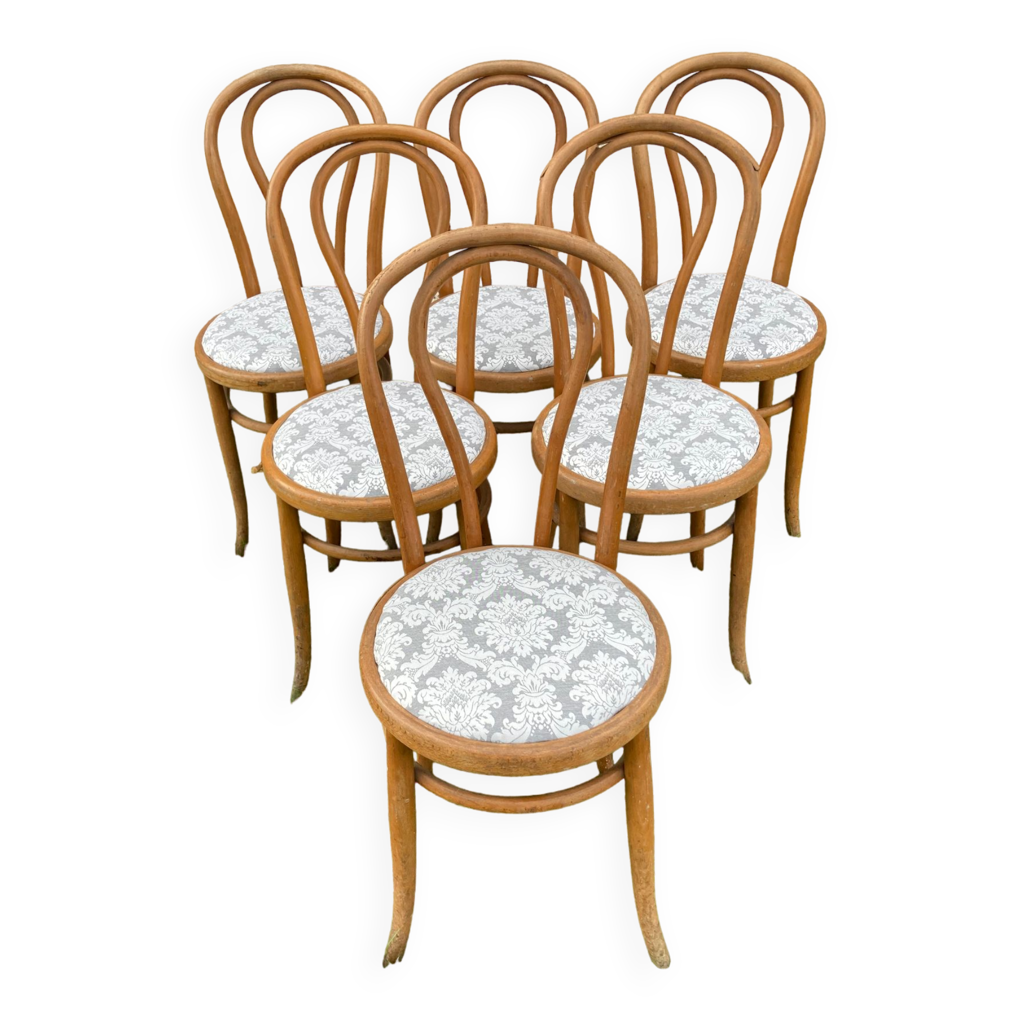 6 Fischel bistro chairs