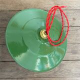 Enamelled sheet metal suspension