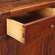 Antique Louis-Philippe walnut library, Italy, 19th century