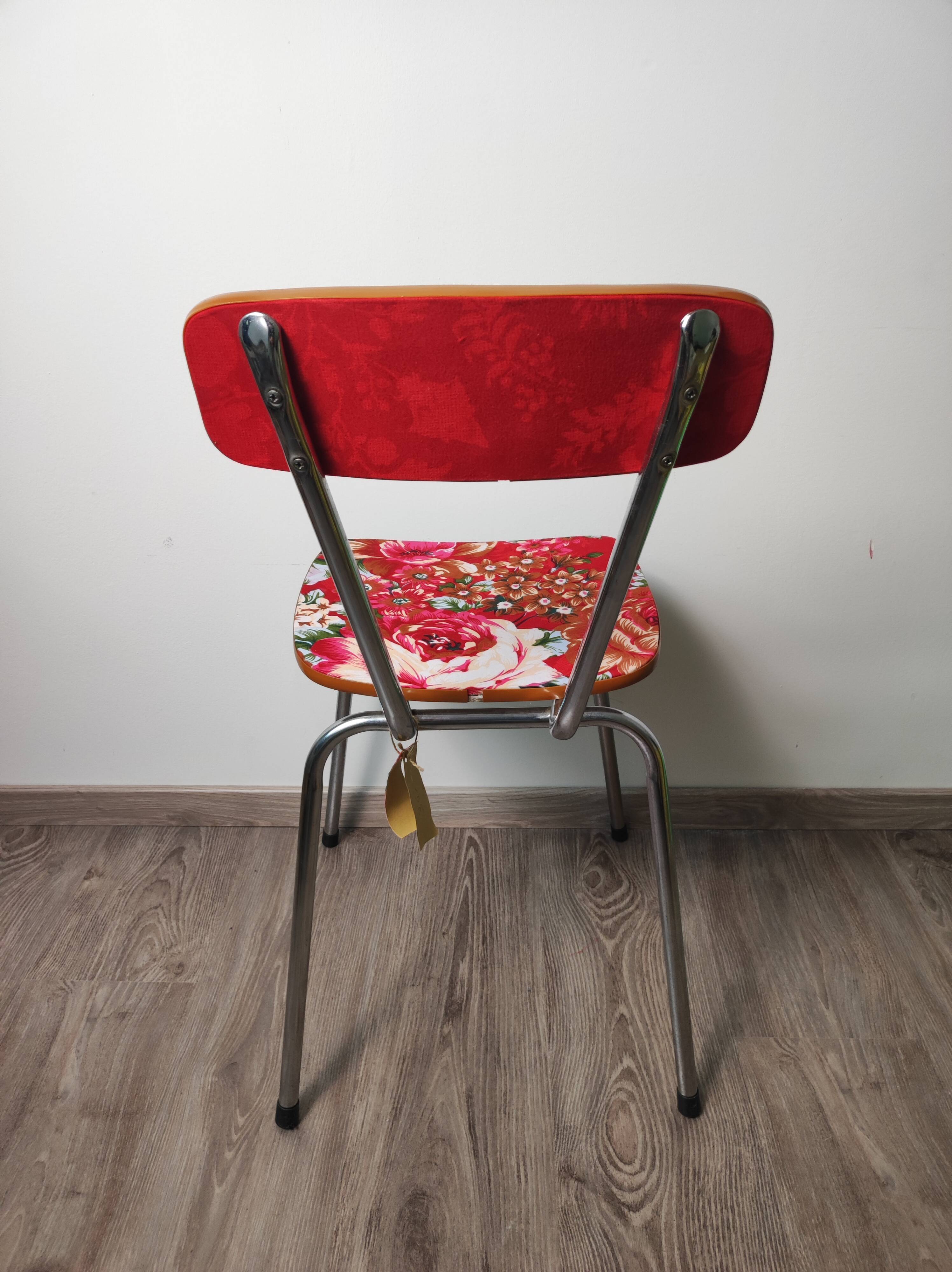 Tubular fabric chair