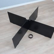 Grande table basse des années 80, design personnalisé par Helg & Albini Studio