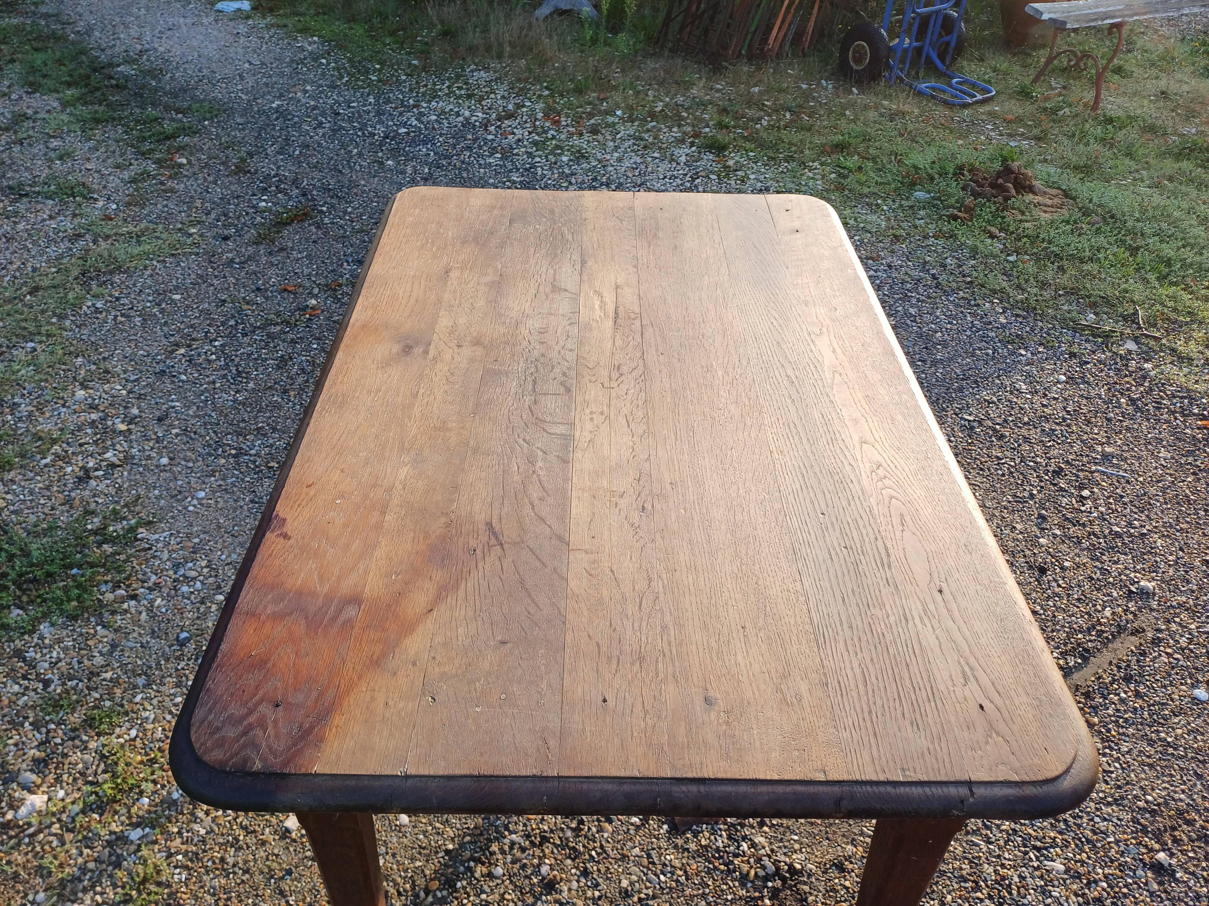 Oak table from the 1930s