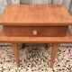 Teak bedside table – Mid-Century Scandinavian design from the 1950s-1960s